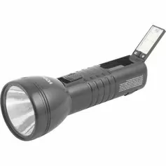 Lanterna recarregável a bateria com 1 led + 6 leds -  LRV180