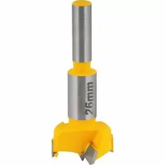 Fresa para dobradiça tipo caneco com dentes de vídea 26 mm