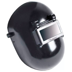 Máscara de celeron com visor articulado e catraca Máscara de celeron com visor articulado e catraca