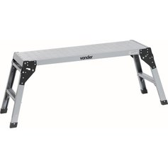Plataforma de metal dobr�vel 100 x 30 cm capacidade 150 kg - 8501150000