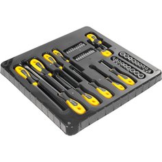 Jogo de ferramentas manuais com 49 peças Jogo de ferramentas manuais com 49 peças