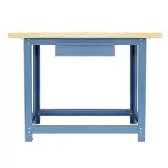 Bancada desmontável tampo compensado pinus 1100 x 600 x 40 mm c/ 1gaveta - NB-1