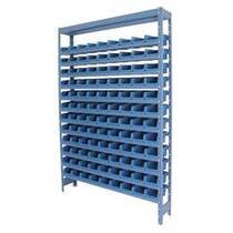 Estante met�lica com 108 gavetas n�3 azul - NE108/3A