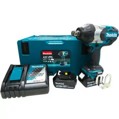 Chave de impacto à bateria 18V 5.0 Ah encaixe 3/4 com 2 baterias e maleta - DTW1001RTJ 