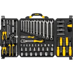 Jogo de ferramentas manuais com 110 peças Jogo de ferramentas manuais com 110 peças