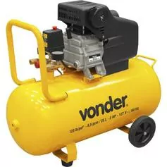 Compressor de ar 6,5 pés 25 litros 2 hp - MCV25