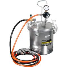 Tanque de pressão com pistola de pintura 10 litros Tanque de pressão com pistola de pintura 10 litros