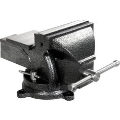 Torno de bancada com base giratria n 6 em ferro nodular