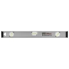 Nível de alumínio 24’(610 mm) base magnética 2 bolhas I-Beam
