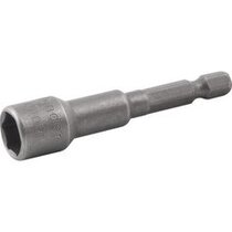 Soquete magnético sextavado 10 mm x 65 mm encaixe 1/4 Soquete magnético sextavado 10 mm x 65 mm encaixe 1/4