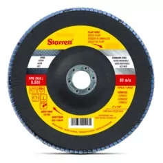 Disco de lixa flap disc cônico 7