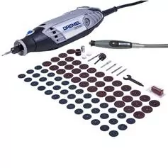 Kit micro retífica com 82 acessórios - 3000