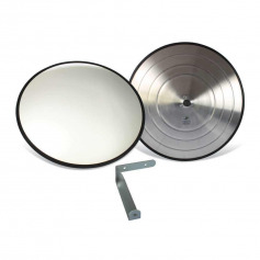 Espelho Panor�mico 300 mm com acabamento de borracha