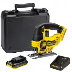 Serra tico tico a bateria 20 volts velocidade variável com maleta FatMax - STCT1860D1
