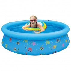 Piscina inflável infantil estampada 500 litros  Piscina inflável infantil estampada 500 litros