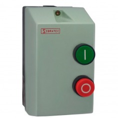 Chave de partida direta 0,75/1 HP Monofásico ou 2 HP Trifásico -  QCX2-124 220V Chave de partida direta 0,75/1 HP Monofásico ou 2 HP Trifásico -  QCX2-124 220V