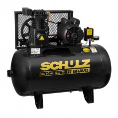 Compressor de ar 10 pés 100L 2 hp 140 lbs trifásico CSL 10BR/100 - BRAVO Compressor de ar 10 pés 100L 2 hp 140 lbs trifásico CSL 10BR/100 - BRAVO
