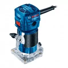 Tupia manual 550 watts com pinça de 6 mm e 1/4