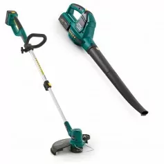 Combo Aparador de grama a bateria 24V + Soprador de folhas 24V - AGSP24B-2FC