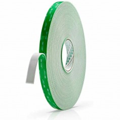 Fita adesiva dupla face espuma 19 mm x 20 metros branca - IG-110WF Fita adesiva dupla face espuma 19 mm x 20 metros branca - IG-110WF