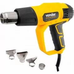 Soprador térmico 2000W 50 a 550 °C 3 estágios com acessórios - STV 200