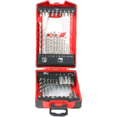 Jogo de acessrios para furar e parafusar com 44 peas