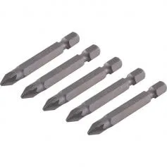 Bits pozidrive encaixe 1/4