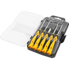 Jogo de bits e ganchos com 17 pe�as