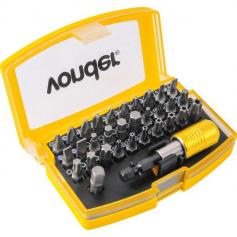 Jogo de bits encaixe sextavado 1/4