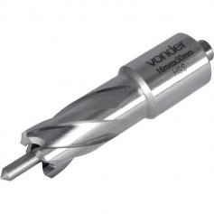 Broca anular encaixe Weldon 16 x 30 mm Aço rápido Broca anular encaixe Weldon 16 x 30 mm Aço rápido