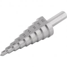 Broca de aço rápido escalonada 4 mm a 20 mm   Broca de aço rápido escalonada 4 mm a 20 mm