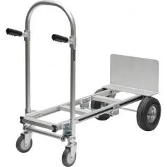 Carrinho para carga 2 em 1 alumínio 150/300 kg