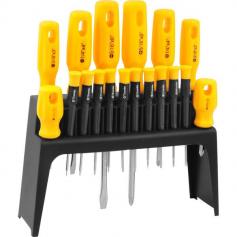 Jogo de chaves fenda/phillips/hexalobular com 18 pe�as 