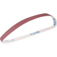 Cinta de lixa 15 mm x 454 mm G 120 com 5 peças  