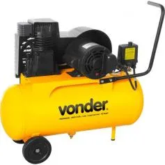 Compressor de ar 7,4 pés 23,5L 1,5 hp 125 lbs monofásico
