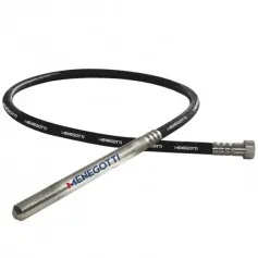 Mangote para motor vibratório de concreto MVP 28 mm x 2,5 m