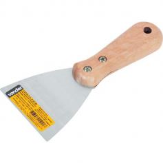 Espátula 8 cm cabo de madeira Espátula 8 cm cabo de madeira