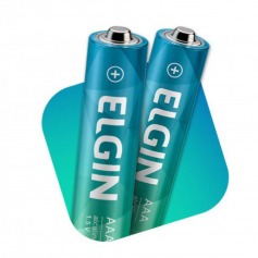 Pilha alcalina palito AAA com 2 unidades  Pilha alcalina palito AAA com 2 unidades