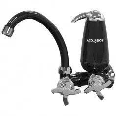Torneira com filtro bica móvel de parede quadriseta - Acqua E05