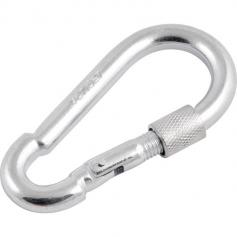 Mosqueto com trava roscada 8 mm x 80 mm   