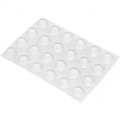 Protetor adesivo multiuso 12 mm com 24 peças 