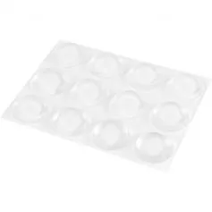 Protetor adesivo multiuso 18 mm com 12 peças 
