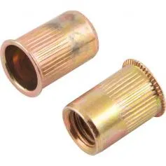 Rebite de rosca aço carbono M8 x 18 mm cabeça pequena