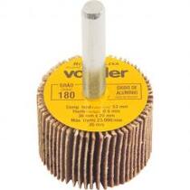 Roda de lixa 30 mm x 20 mm com haste gr�o 180 - 1271302180 