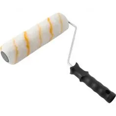 Rolo de lã para pintura antirrespingo econômico 23 cm com suporte ? 8095  