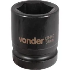 Soquete sextavado de impacto 36 mm encaixe 1