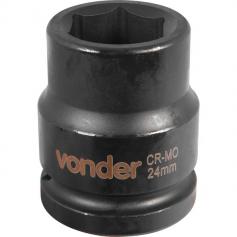 Soquete sextavado de impacto 24 mm encaixe 3/4