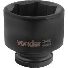 Soquete sextavado de impacto 46 mm encaixe 3/4