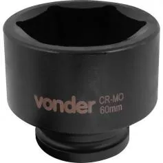 Soquete sextavado de impacto 60 mm encaixe 3/4