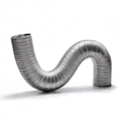 Duto de ventilação flexível corrugado 60 mm x 3 metros